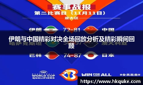 伊朗与中国精彩对决全场回放分析及精彩瞬间回顾